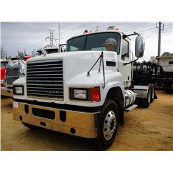 2008 MACK CHU613 TRUCK TRACTOR, VIN/SN:1M1AN09Y68N002686 - T/A, 415HP MP8 MACK ENGINE, 10 SPEED TRAN