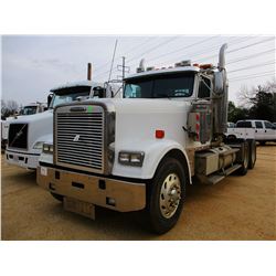2007 FREIGHTLINER CLASSIC XL TRUCK TRACTOR, VIN/SN:1FUJAPCK37DY22956 - T/A, 515 HP S60 DETRIOT DIESE