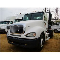 2006 FREIGHTLINER COLUMBIA TRUCK TRACTOR; VIN/SN:1FUJA6CK36DX23479 -T/A, 515 HP DETROIT DIESEL SERIE