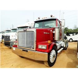 2004 WESTERN STAR TRUCK TRACTOR, VIN/SN:5KJJAEAV84PM67160 - T/A, 475 HP CAT C15 ENGINE, 10 SPEED TRA