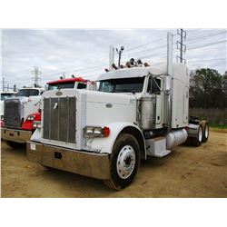 1999 PETERBILT 379 TRUCK TRACTOR, VIN/SN:1XP5DB9X1XD456158 - T/A, 475HP CAT DIESEL ENGINE, 10 SPEED 