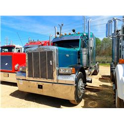 1998 PETERBILT 379 TRUCK TRACTOR, VIN/SN:1XP5DB9X0WD462998 - T/A, 475HP 3406 CAT ENGINE, 8LL TRANS, 