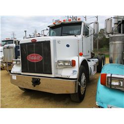 1993 PETERBILT 378 TRUCK TRACTOR, VIN/SN:1XPFD60X9PN328561 - T/A, CUMMINS DIESEL ENGINE, 9 SPEED TRA