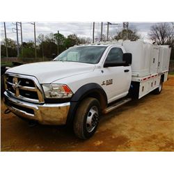 2015 DODGE RAM 5500HD FUEL & LUBE TRUCK, VIN/SN:3C7WRNDL4FG697715 - 4X4, CUMMINS DIESEL ENGINE, A/T,
