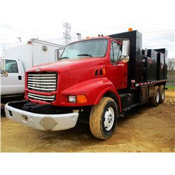 2000 STERLING FUEL & LUBE TRUCK, VIN/SN:2FZXBJBB0YAF63018 - T/A, CAT DIESEL ENGINE, ALLISON A/T, 1,0