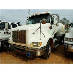 2005 INTERNATIONAL 9200I WATER TRUCK, VIN/SN:2HSCESBR65C199164 - T/A, C13 CAT DIESEL ENGINE, 13 SPEE
