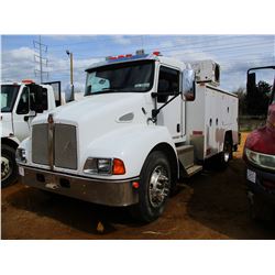 2008 KENWORTH T300 MEACHNAICS TRUCK, VIN/SN:2NKMHM6X28M221974 - PACECAR PX-6 ENGINE, 6 SPEED TRANS, 