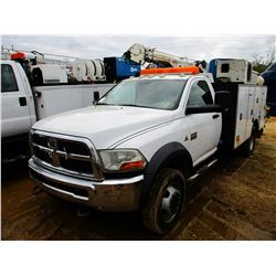 2011 DODGE RAM 5500 SERVICE TRUCK, VIN/SN:3D6WU7EL3BG503671 - 4X4, S/S, CUMMINS TURBO DIESEL ENGINE,