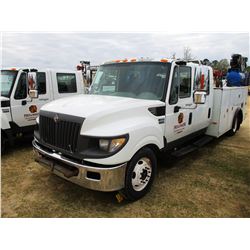 2013 INTERNATIONAL TERRASTAR SERVICE TRUCK; VIN/SN:1HTJSSKKXDH332546 - CREW CAB, MAX FORCE ENGINE, A