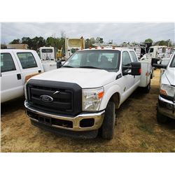 2012 FORD F350 SERVICE TRUCK, VIN/SN:1FD8W3HT6CEB93145 - 4X4, CREW CAB, POWER STROKE DIESEL ENGINE, 