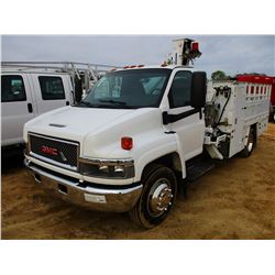 2009 GMC C5500 TIRE TRUCK, VIN/SN:1GDE5C1939F402557 - DURAMAX DIESEL ENGINE, A/T, TIRE BODY W/LIFT C