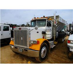 2014 PETERBILT SPREADER TRUCK, VIN/SN:1XP9DB9X4EN171320 - T/A, CUMMINS DIESEL ENGINE, 10 SPED TRANS,