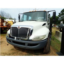 2012 INTERNATIONAL DURA-STAR FLATBED, VIN/SN:3HAJTSKL4CL590947 - S/A, CREW CAB, MAXXFORCE DIESEL ENG