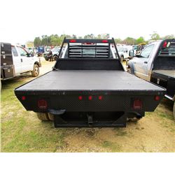 2008 CHEVROLET 3500HD FLATBED TRUCK, VIN/SN:1GBJK33K58F220289 - 4X4, CREW CAB, V8 ENGINE, A/T, 8'-6"