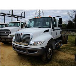 2017 INTERNATIONAL 4300 CAB & CHASSIS, VIN/SN:1HTMMMMM8HH636501 - S/A, CREW CAB, CUMMINS DIESEL ENGI