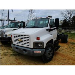 2006 CHEVROLET C7500 CAB & CHASSIS, VIN/SN:1GBM7C1G96F423051 - GAS ENGINE, A/T, ODOMETER READING 236