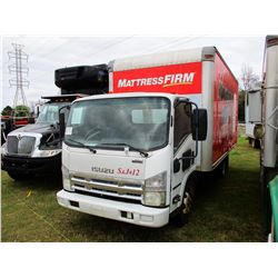 2008 ISUZU TRU-CAM BOX TRUCK, VIN/SN:JALC4W16787005558 - S/A, ISUZU DIESEL ENGINE, A/T, 17' BOX BODY
