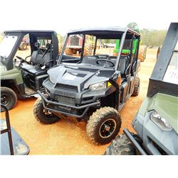POLARIS RANGER CREW 570 VIN/SN:3NSRNE578GE755120 - 4X4, GAS ENGINE, METER READING 633 HOURS
