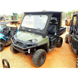 2014 POLARIS RANGER 800 VIN/SN:4XATH76A2E4323858 - 4X4, GAS ENGINE, METER READING 584 HOURS