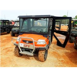 KUBOTA RTV1140 UTV, - 4X4, DIESEL ENGINE, CAB, A/C