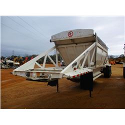 2011 RANCO BELLY DUMP TRAILER, VIN/SN:1D9SD4025BR661167 - T/A, 40' LENGTH, 21 YD CAP, 11R24.5 TIRES,
