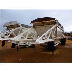 2011 RANCO BELLY DUMP TRAILER, VIN/SN:1D9SD4025BR661170 - T/A, 40' LENGTH, 21 YD CAP, 11R24.5 TIRES,