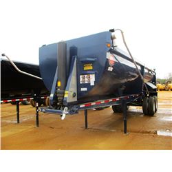 2018 CTS 28QF DUMP TRAILER, VIN/SN:5TU242820JS000237 - T/A, 28' ROCK MASTER TUB DUMP TRAILER, AR 450