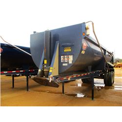 2018 CTS 28QF DUMP TRAILER, VIN/SN:5TU242822JS000238 - T/A, 28' ROCK MASTER TUB DUMP TRAILER, AR 450