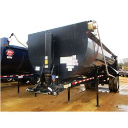 2013 CLEMONT RKHS222 DUMP TRAILER, VIN/SN:5C2DD20D7DM008438 - T/A, FRAMELES, 29" LENGTH, HIGH LIFT G