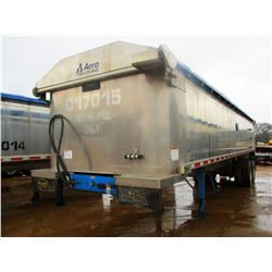 2017 MAC DUMP TRAILER, VIN/SN:5MADA3422HC039509 - T/A, 34' LENGTH, 38" HIGH SIDE, SMOOTH SLIDE ALUM 