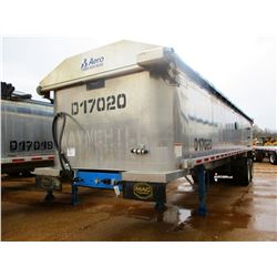 2017 MAC DUMP TRAILER, VIN/SN:5MADA3426HC039514 - T/A, 34' LENGTH, 38" HIGH SIDE, SMOOTH SLIDE ALUM 