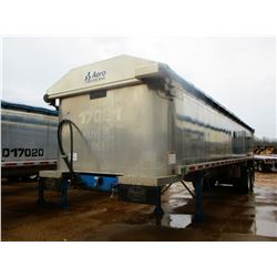 2017 MAC DUMP TRAILER, VIN/SN:5MADA3428HC039515 - T/A, 34' LENGTH, 38" HIGH SIDE, SMOOTH SLIDE ALUM 