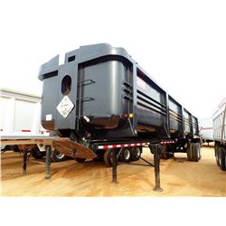 1990 CLEMENT LW3844BT DUMP TRAILER, VIN/SN:1C9BB38B8LM110182 - T/A, 38' LENGTH, AIR RIDE SUSP, 11R24