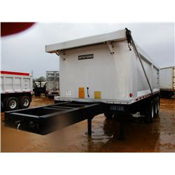 2005 MONTONE AD24606060 DUMP TRAILER, VIN/SN:1M9SD303X5S567494 - TRI-AXLE, FRAME TYPE, ALUM, 30' LEN