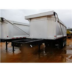 2005 MONTONE AD24606060 DUMP TRAILER, VIN/SN:1M9SD30315S567495 - TRI-AXLE, FRAME TYPE, ALUM, 30' LEN