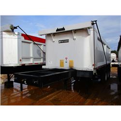 2004 MONTONE AD24606060 DUMP TRAILER, VIN/SN:1M9SD303X4S567221 - TRI-AXLE, FRAME TYPE, ALUM, 30' LEN