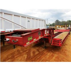 2007 WITZCO CHALLENGER RG50 LOWBOY, VIN/SN:1WSA11E3175000377 - TRI-AXLE, GROUND BAR, DETACH, 23' WEL