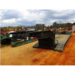 1996 FONTANE TP 50 NCR LOWBOY, VIN/SN:4LF454839T3504833 - DETACHABLE, TRI-AXLE, TROUGH, COVERED WHEE