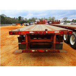 1998 CLARK FLATBED TRAILER, VIN/SN:1CD2L422XWA006347 - T/A, 43', AIR RIDE, 11R22.5 TIRES