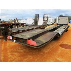FLATBED TRAILER, - T/A, 37' LENGTH, 215/75R17.5 TIRES