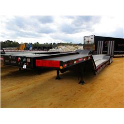 2019 PITTS LB51-26 LOWBOY TRAILER, VIN/SN:5JYLB5137KPP11624 - TRI-AXLE, 50' LENGTH, DOVETAIL, HYD RA