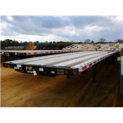2013 FONTAINE FLATBED TRAILER, VIN/SN:24N258202D1557203 - T/A, 48' LENGTH, AIR RIDE SUSP, 295/75R22.