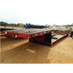 1999 FONTAINE DDRGT-5 LOWBOY, VIN/SN:13ND48292X1587334 - T/A, 50' LENGTH, 255/70R22.5 TIRES