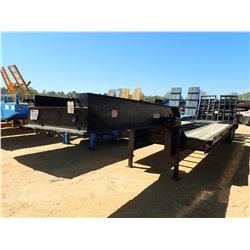 1976 VULCAN LB-3531 FLATBED TRAILER, VIN/SN:VT-3478-77 - T/A, 37' LENGTH, DOVETAIL, RAMPS, 10.R15 TI