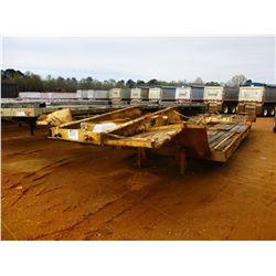LOWBOY TRAILER, - T/A, 40' LENGTH, 10.0R20 TIRES