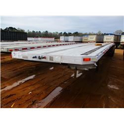 1997 BENSON FLATBED TRAILER, VIN/SN:1NUFT2874VNMA0808 - T/A, 48' LENGTH, 96" WIDTH, SPREAD AXLE