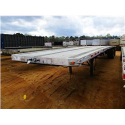 1995 FLATBED TRAILER, VIN/SN:1NUFT28Z7SMNA0323 - 48' LENGTH, T/A, AIR RIDE, 295/75R22.5 TIRES