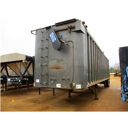 2012 WARREN WHDT-SS LIVE BOTTOM TRAILER, VIN/SN:CP348112 - T/A, KEITH WALKING FLOOR, 45' LENGTH, 11R