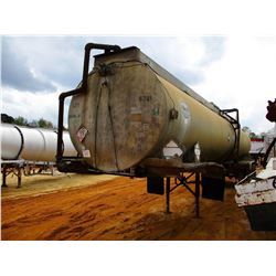 1967 TRAILMOBILE TANK TRAILER, VIN/SN:F11S4CBH40460 - T/A, 35' LENGTH, 8000 GALLON CAPACITY, 11.21.5
