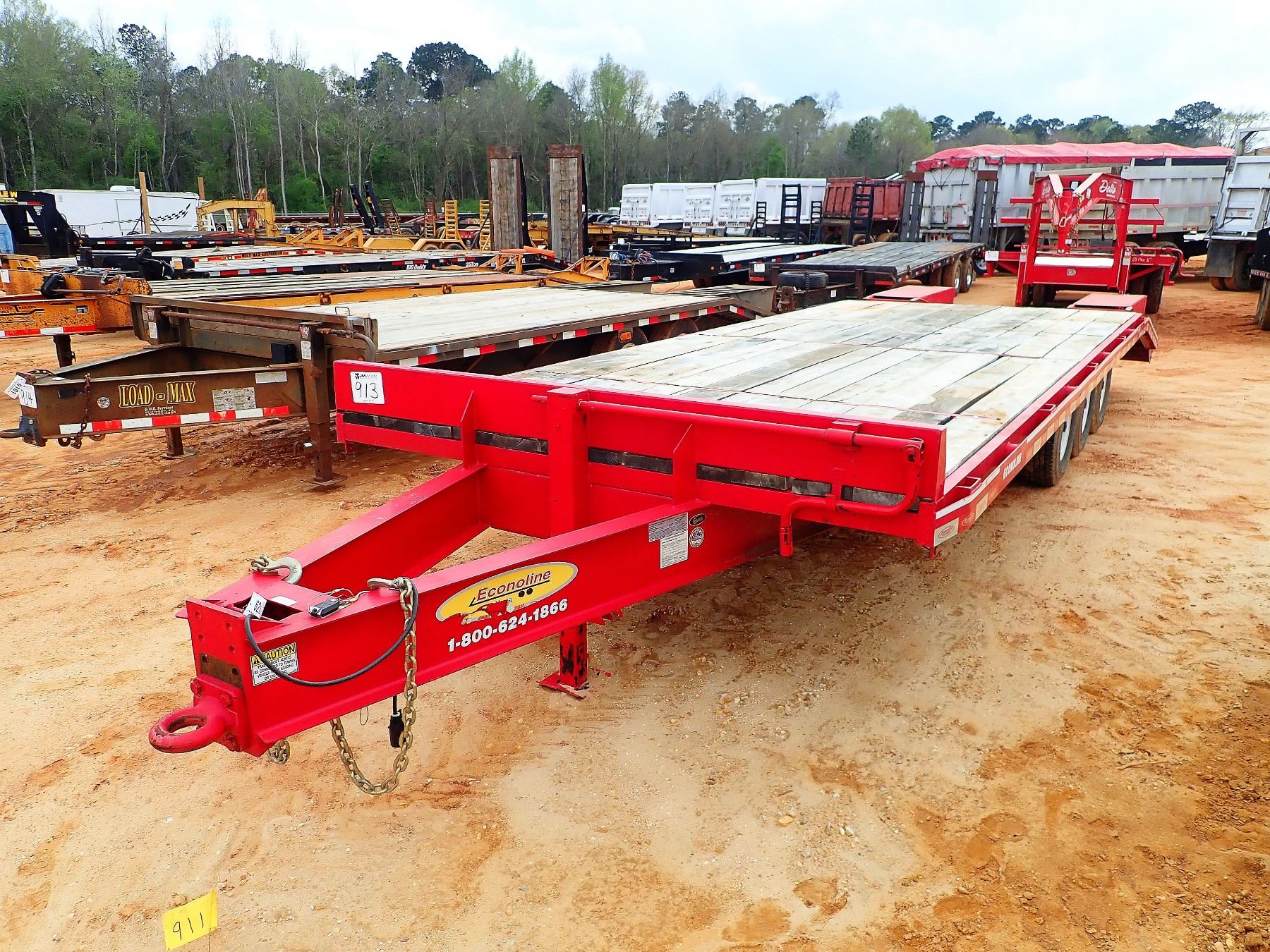 Tag Trailer Ramps 2018 ECONOLINE TAG TRAILER, VIN/SN:42EDPLC34J1000090 - TRI-AXLE, 26 ...